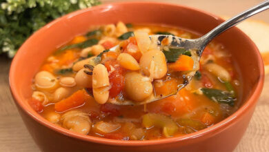 Συνταγή για σούπα Lobya